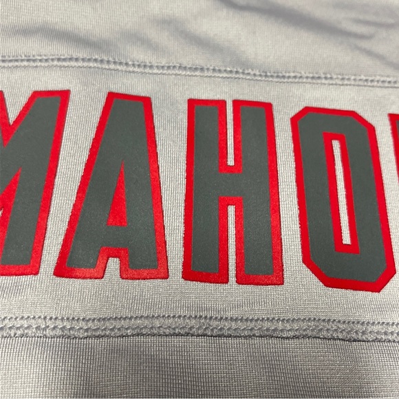 PATRICK MAHOMES #15 NIKE NFL JERSEY KANSAS CITY CHIEFS GREY SUPER BOWL 57 - Picture 12 of 15